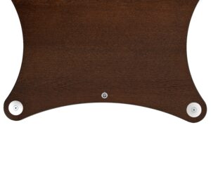 Radius Shelf - Mocca stained Oak Veneer-image