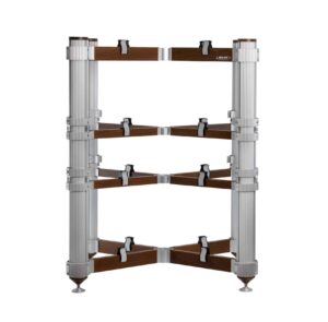 Rack of Silence 4 Reference in Silver and Walnut stained beech-image